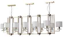 Люстра Crystal Lux NICOLAS SP12 L1600 GOLD/WHITE - цена и фото Люстра Crystal Lux NICOLAS SP12 L1600 GOLD/WHITE - цена и фото